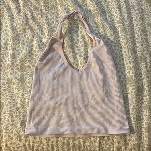 Lavender Out from Under Halter Cami